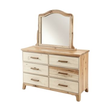 Easton 8 Drawer Double Dresser With Mirror