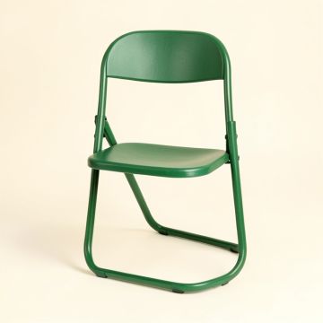 Holly Bluff Folding Outdoor Chair - Green (synthetic illustration; no displayed measurements)