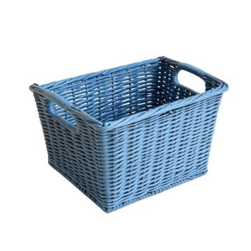Slate Bend Empty Storage Basket - Blue