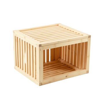 Spruce Dell Empty Furniture-Style Litter Enclosure - Ivory