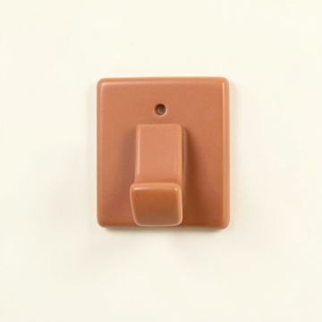 Glen Arc Wall-Mounted Robe Hook - Terracotta (synthetic illustration; no displayed measurements)