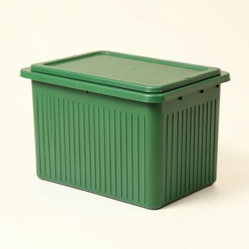 Ash Crossing Closed Outdoor Storage Box - Green (synthetic illustration; no displayed measurements)