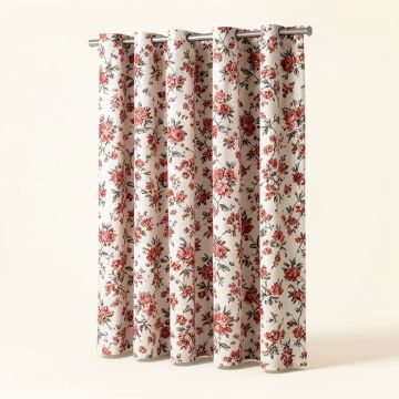 Sikora Floral Room Darkening Thermal Grommet Curtain Panels (synthetic illustration; no displayed measurements)