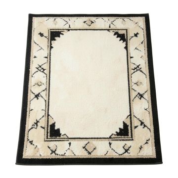 Tampico Hand-Tufted Wool Ivory/Black Area Rug
