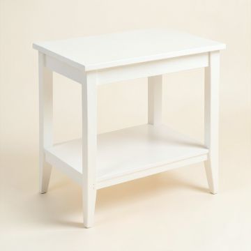 Field Field Side Table - White (synthetic illustration; no displayed measurements)