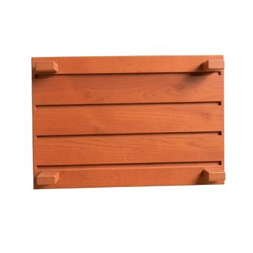Laurel Bend Empty Wall-Mounted Tool Organizer Panel - Terracotta