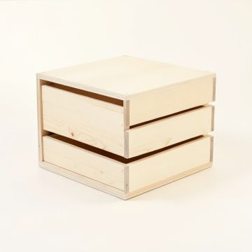 Oak Crest Under-Desk Drawer Unit - Ivory (synthetic illustration; no displayed measurements)