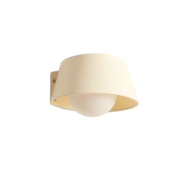 Briar Bridge Wall Sconce Mounted On A Plain Wall - Ivory