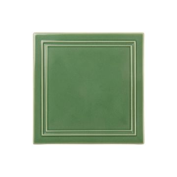 Hill Branch Uninstalled Square Decorative Tile - Green