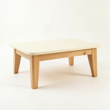 Reed Dale Coffee Table - Cream (synthetic illustration; no displayed measurements)
