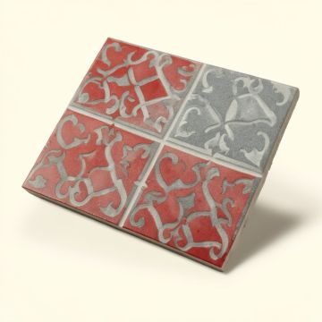 Mulia 4 '' X 12 '' Glass Patterned Subway Tile (synthetic illustration; no displayed measurements)