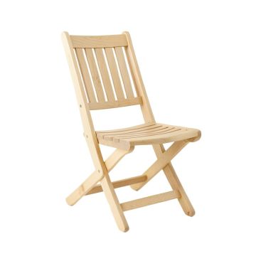 Juniper Brook Folding Outdoor Chair - Beige