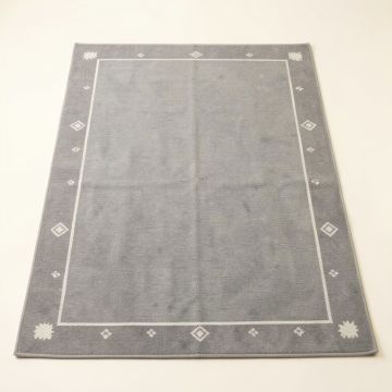 Alder Bend Rectangular Area Rug - Gray (synthetic illustration; no displayed measurements)