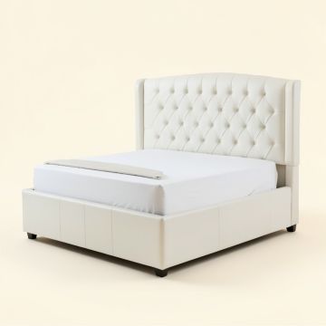 Herman Queen Upholstered Standard Bed (synthetic illustration; no displayed measurements)