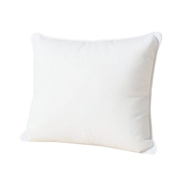 Butcher Plush Fiber Hypoallergenic Down Alternative Total Body Fiber Pillow With Zippered Cover