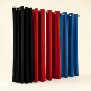 Hauppauge Patch Semi-Sheer Curtain Panels (synthetic illustration; no displayed measurements)