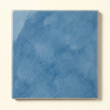 Elm Crossing Uninstalled Square Decorative Tile - Blue (synthetic illustration; no displayed measurements)