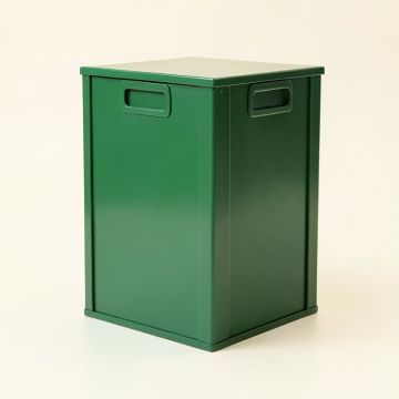Ash Bridge Closed Outdoor Storage Box - Green (synthetic illustration; no displayed measurements)