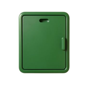 Ash Bluff Wall-Mounted Laundry Cabinet - Green