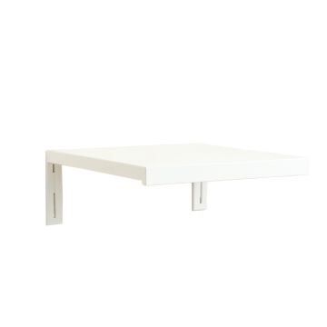 Linden Branch Wall-Mounted Shelf - White
