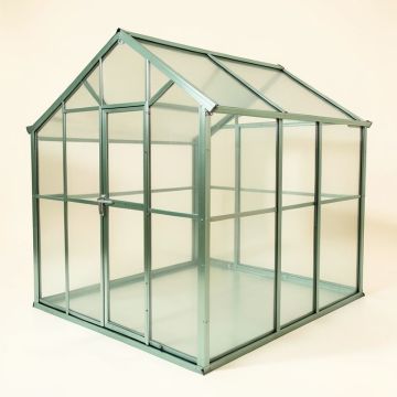 Elite Heavy-Duty Aluminum 8 Ft. W X 16 Ft. D Greenhouse (synthetic illustration; no displayed measurements)