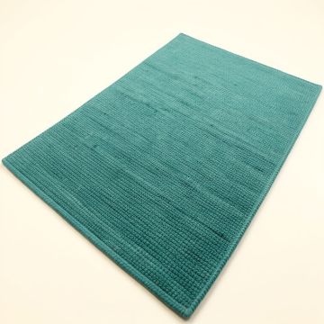 Chevron Hand-Woven Teal Indoor/Outdoor Area Rug (synthetic illustration; no displayed measurements)