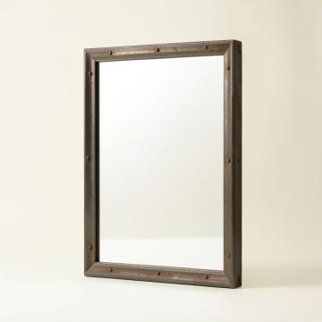 Noha Wall Mirror Industrial Accent Mirror (synthetic illustration; no displayed measurements)