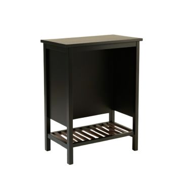 Cliff Bluff Freestanding Laundry Folding Counter - Black