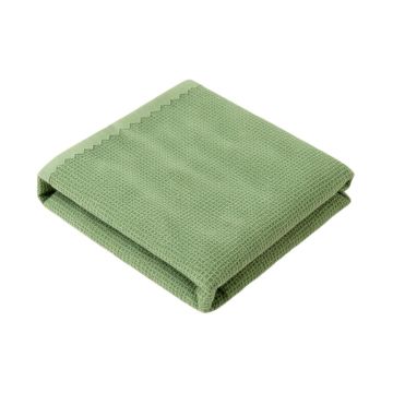 Dawn Edge Bath Towel - Green