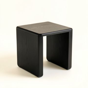 Flint Dale Side Table - Black (synthetic illustration; no displayed measurements)