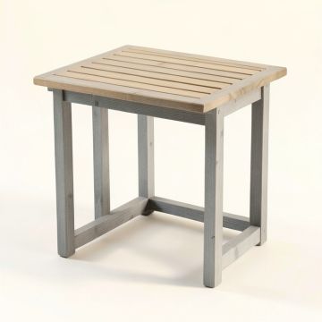 Flint Bend Compact Balcony Table - Gray (synthetic illustration; no displayed measurements)