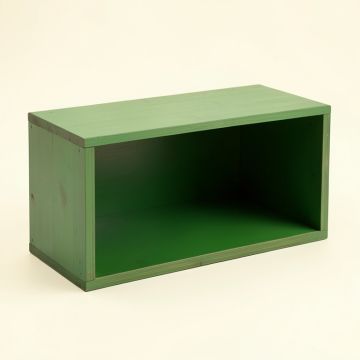 Vale Bridge Shoe Storage Bench - Green (synthetic illustration; no displayed measurements)