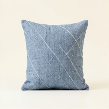 Willow Brook Filled Accent Pillow - Blue (synthetic illustration; no displayed measurements)