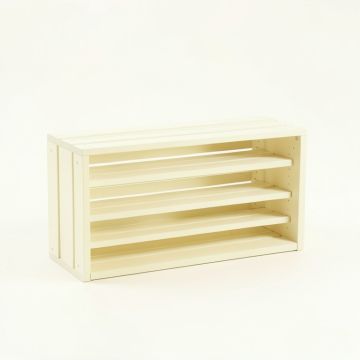 Alder Bridge Shoe Storage Bench - Ivory (synthetic illustration; no displayed measurements)