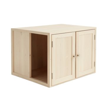 Glen Crossing Empty Furniture-Style Litter Enclosure - Beige
