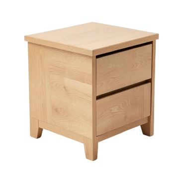 2 - Drawer Nightstand In Light Brown