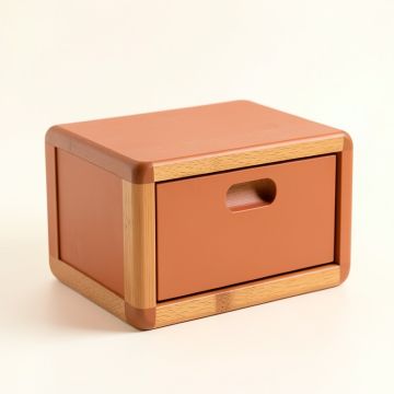 Maple Crossing Under-Desk Drawer Unit - Terracotta (synthetic illustration; no displayed measurements)