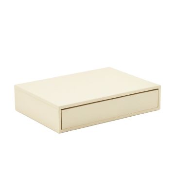 Bay Falls Desktop Monitor Riser - Cream