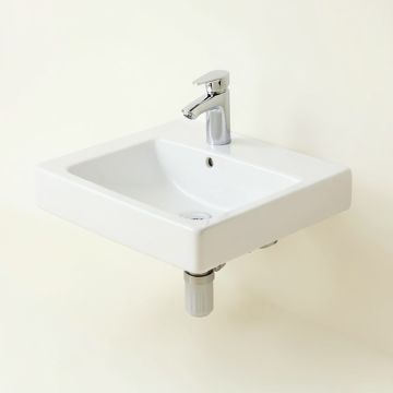 White Ceramic Rectangular Undermount Bathroom Sink With Overflow (synthetic illustration; no displayed measurements)