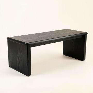 Hill Canyon Indoor Bench - Black (synthetic illustration; no displayed measurements)