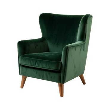 Lenka 27 '' Wide Velvet Wingback Chair