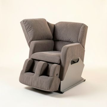 Power Reclining Heated Massage Chair (synthetic illustration; no displayed measurements)