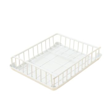 Reed Crossing Empty Under-Desk Cable Tray - White
