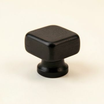 Bay Bridge Cabinet Knob Without Packaging - Black (synthetic illustration; no displayed measurements)