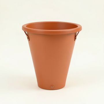 Cliff Arc Empty Railing Planter With Integral Brackets (synthetic illustration; no displayed measurements)