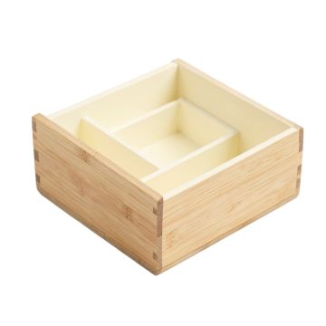 Vale Arc Empty Pantry Drawer Organizer Insert - Cream