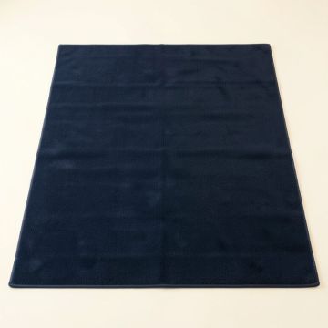 Stone Arc Rectangular Area Rug - Navy (synthetic illustration; no displayed measurements)