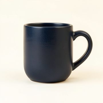 Brook Branch Ceramic Mug - Navy (synthetic illustration; no displayed measurements)