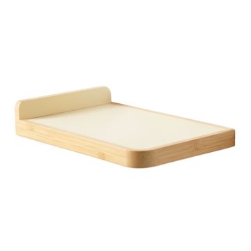 Slate Bend Wall-Mounted Cat Perch - Cream