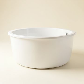 59 '' X 30 '' Freestanding Soaking Acrylic Bathtub (synthetic illustration; no displayed measurements)